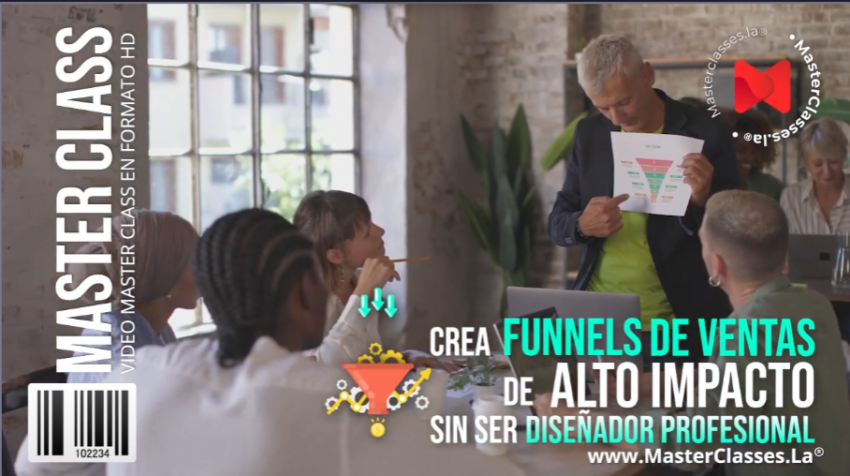 Curso: Crea Funnels de Venta  de Alto Impacto Sin Ser Diseñador Profesional