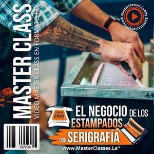 El negocio de los estampados con serigrafia